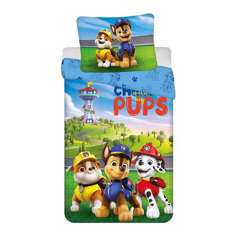 Paw Patrol dekbedovertrek 140 x 200 cm - 70 x 90 cm polyester- pre order