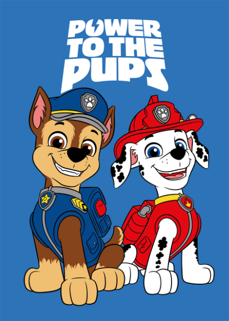 Paw Patrol deken blauw 100 x 150 cm - polyester - pre order