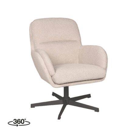 LABEL51 Fauteuil Moss - Naturel - Boucle - One Size