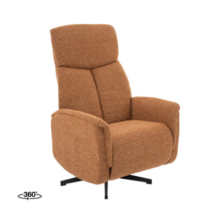 LABEL51 Fauteuil Aarhus - Coral - Royal Boucle - 2-Motorig