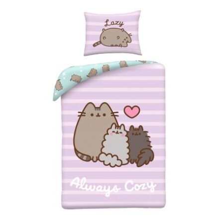 Pusheen dekbedovertrek Family Cats 140 x 200 cm polyester pre order