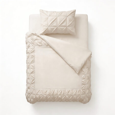Sleeptime Border Pintuck Beige 140 x 200/220 cm