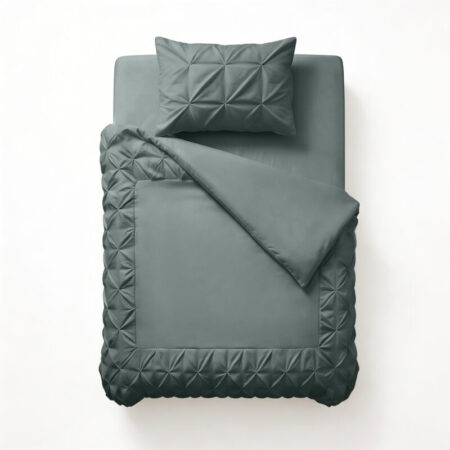 Sleeptime Border Pintuck Groen 140 x 200/220 cm