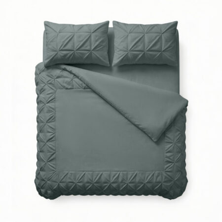 Sleeptime Border Pintuck Groen 200 x 200/220 cm