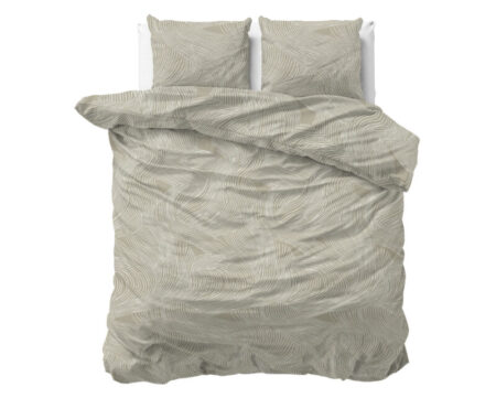 Sleeptime Ripple Taupe 200 x 220 cm