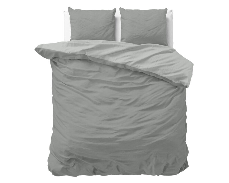 Sleeptime Twin Face Grijs/Antraciet 140 x 200/220 cm