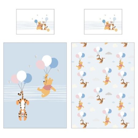 Winnie The Pooh dekbedovertrek balonnen 100 x140 cm - Katoen - pre order