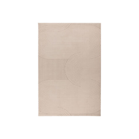 LABEL51 Vloerkleden Lavita - Taupe - Synthetisch - 160x230 cm