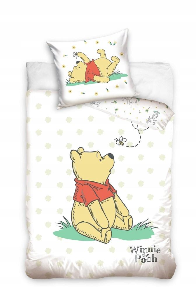 Winnie the Pooh Dekbedovertrek - 140 x 200 cm - Katoen  - 70 x 90 cm